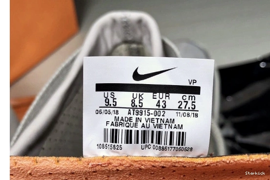 Air Bone  Black Fear God Nike SA 1  AT9915-002 of Light 1122